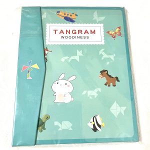 Magnetic Tangram- light blue