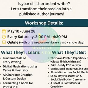 Creative Writing and Book Creation Workshop