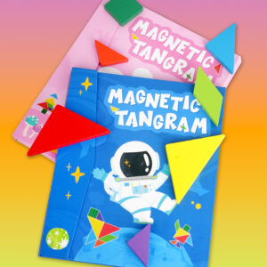 Magnetic Tangram – blue