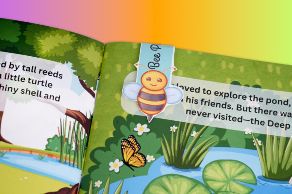 Magnetic Bookmark Honey Bee - Image 2