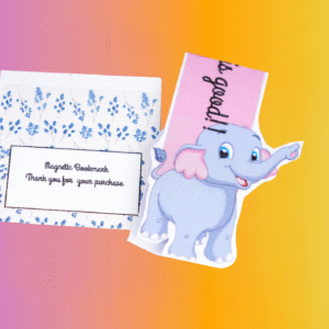 Magnetic Bookmark Elephant