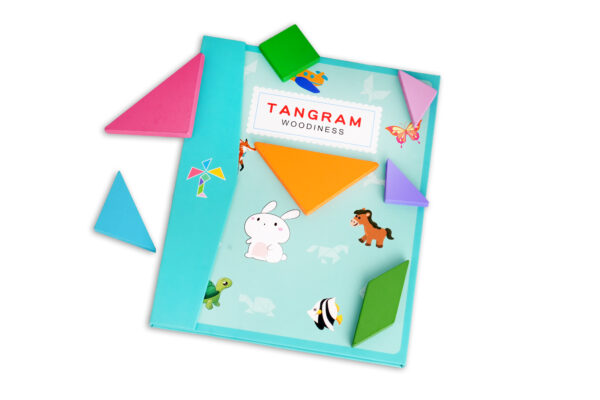 Magnetic Tangram- light blue - Image 2