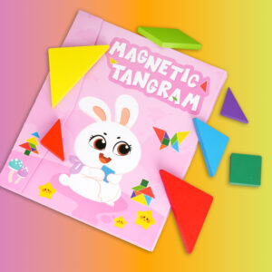 Magnetic Tangram – pink