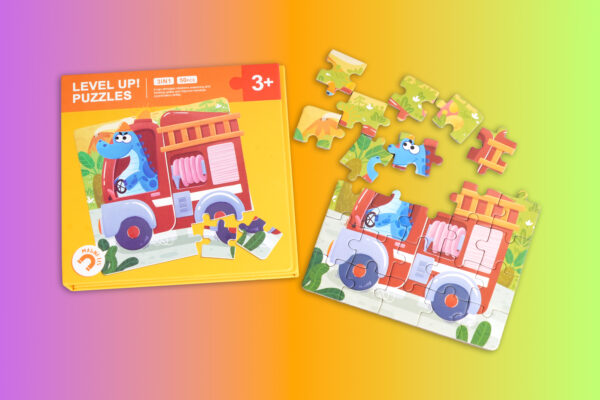 Magnetic Puzzle (3 in 1 ) Transport - Image 2