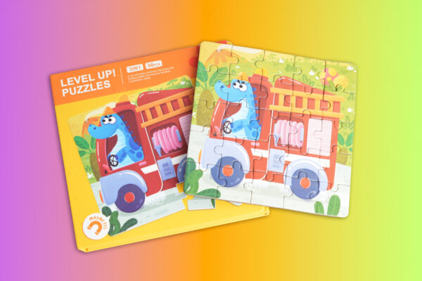 Magnetic Puzzle (3 in 1 ) Transport