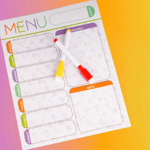 Magnetic Meal Planner