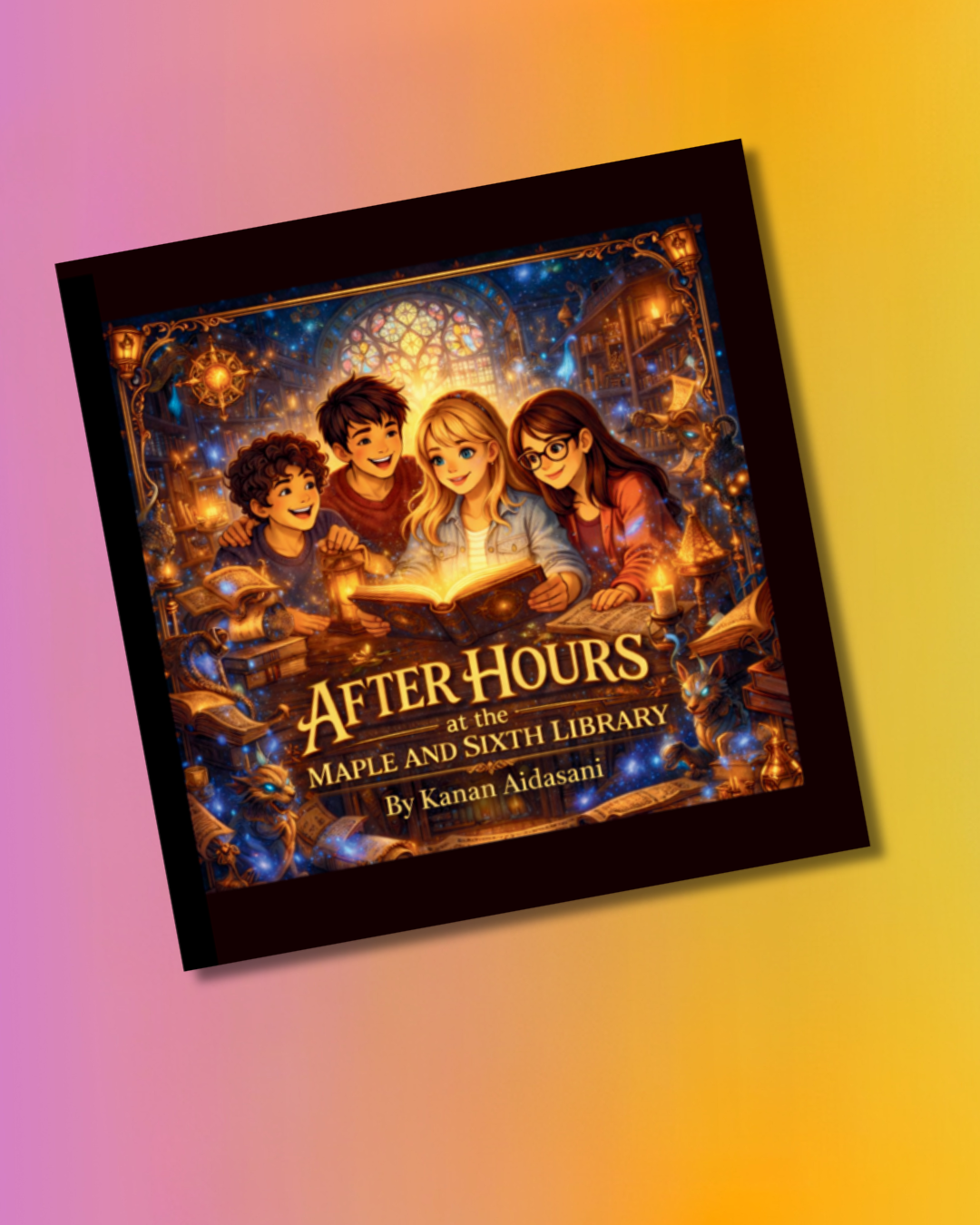 After Hours at the Maple and Sixth Library